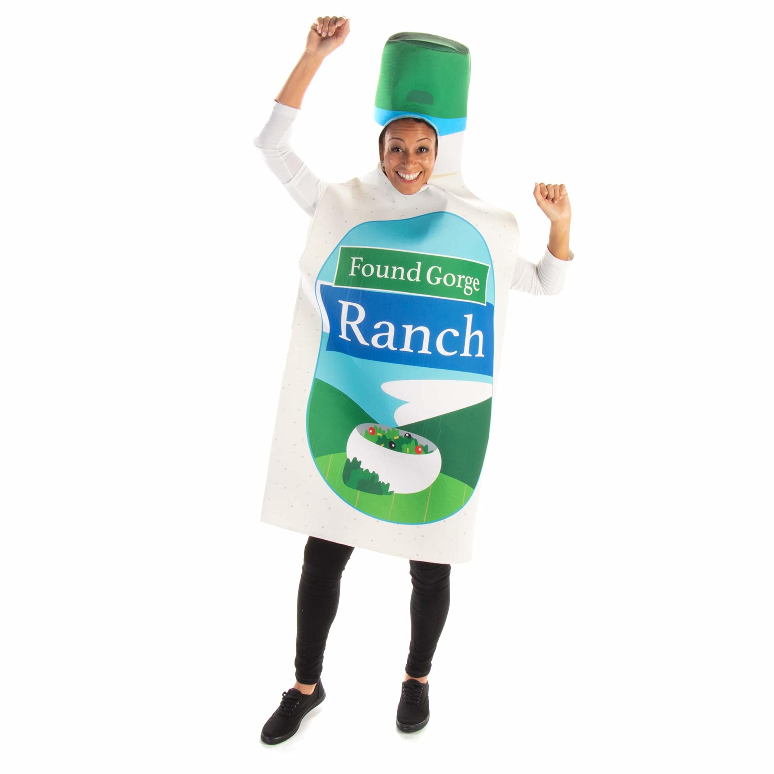 Chicken Bacon Ranch Halloween Group Costume - Funny Food & Condiment Outfits