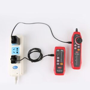 UNI-T UT683KIT Cable Tracer Wire Tracker for RJ11 and RJ45 Cables Tester, Telephone Line Finder Cable Collation, Network Maintenance Collation, Repairing Networking Tool