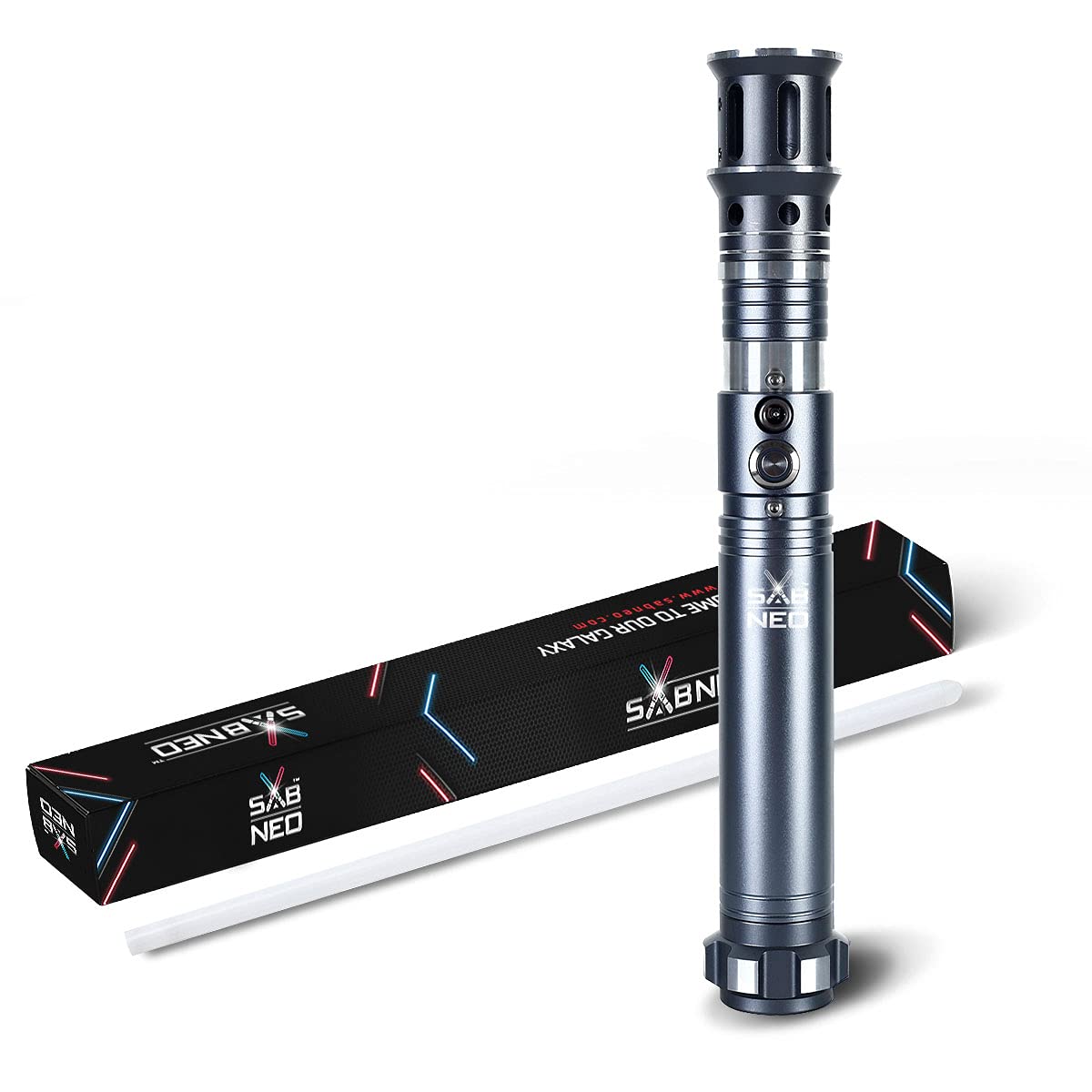 Light Saber V7 Changeable Colors - Smooth Swing and Sound Dueling Light Sabers RGB - 10 Sound Effects