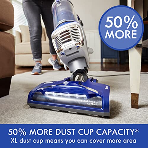 Kenmore Bagless Upright Vacuum 2-Motor Power Suction Carpet Cleaner, 2 Liters, Navy