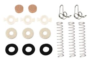 jiayouy 16pcs trumpet valve spring felt washers cork pad set trumpet valve replacement parts