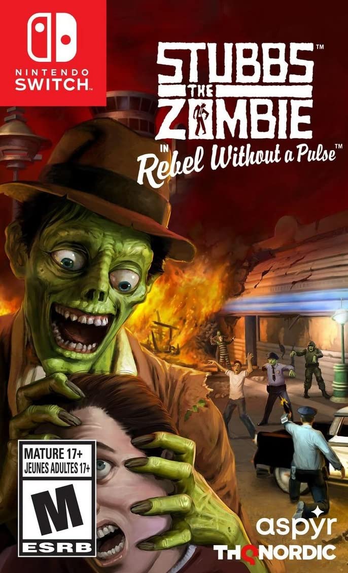 Stubbs the Zombie in Rebel Without a Pulse - Nintendo Switch