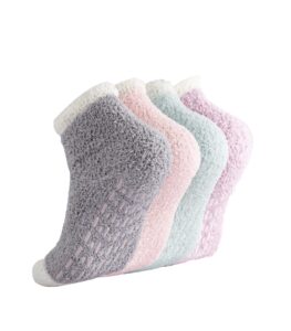 breslatte non slip socks hospital socks with grips for women grip socks for women fluffy socks with grips for women slipper socks gripper socks