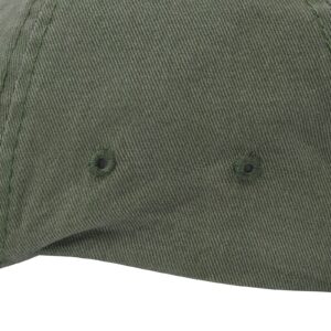 VOBOOM Cotton Washing Flat Cap Cabbie Hat Gatsby Ivy Irish Hunting Newsboy (Army Green)