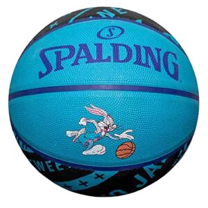 Spalding Space Jam Tune Squad Bugs Ball 84605Z Unisex Basketball Ball, Blue, 5 EU