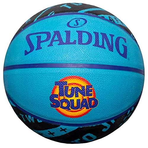 Spalding Space Jam Tune Squad Bugs Ball 84605Z Unisex Basketball Ball, Blue, 5 EU