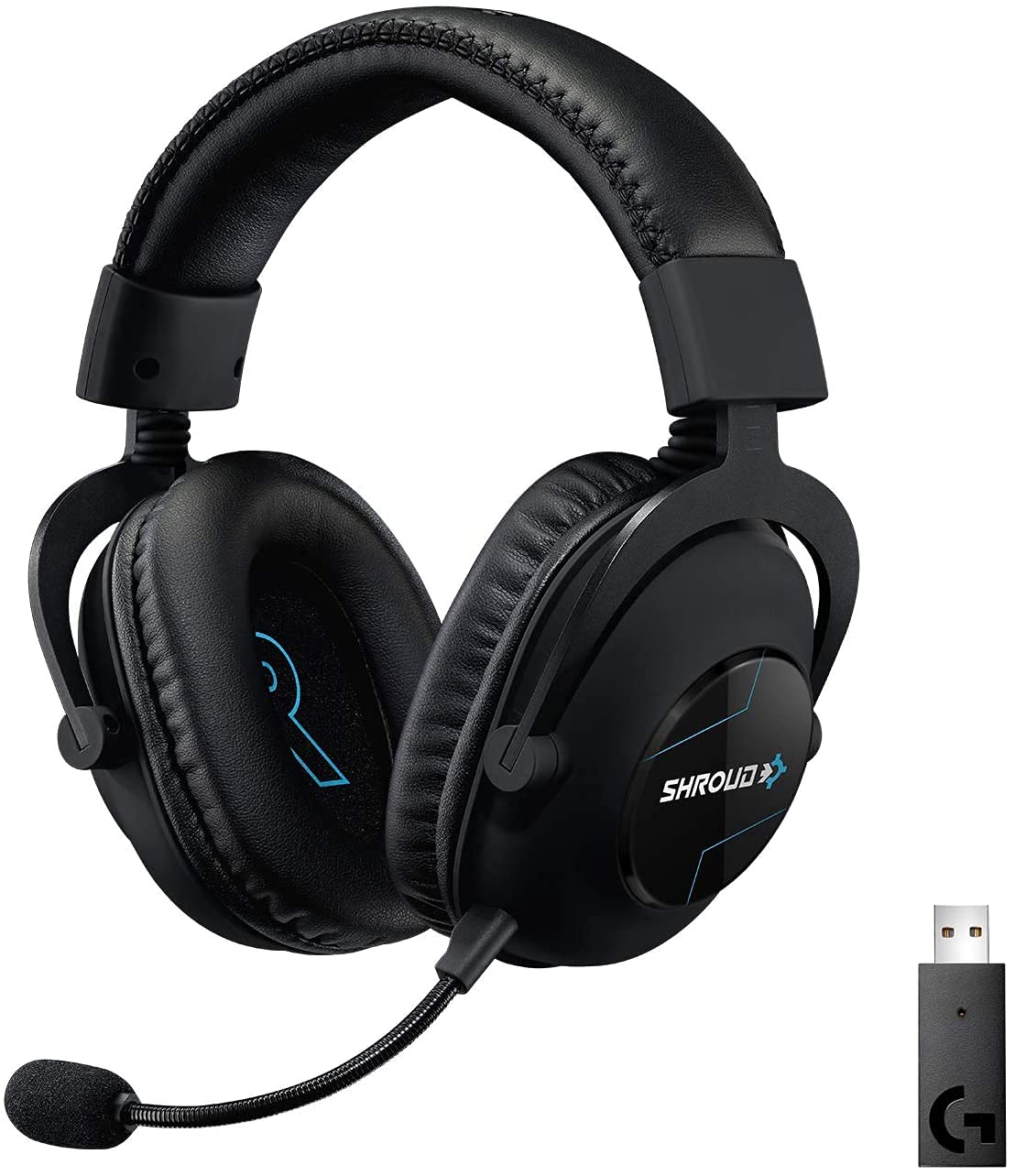 Logitech G PRO X Wireless Lightspeed Gaming Headset - Shroud Edition (Renewed)