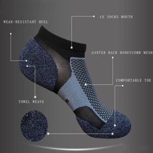 Men's Socks Mesh Ventilating Comfort Low Top Sports Socks （6 and 10 Pairs)