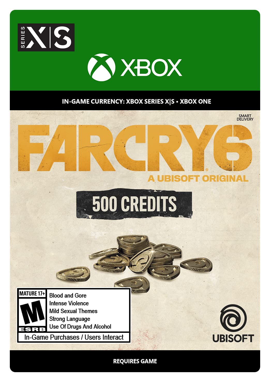 Far Cry 6: Virtual Currency Base Pack (500 Credits) - Xbox [Digital Code]