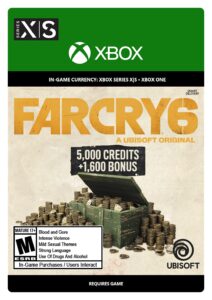 far cry 6: virtual currency x-large pack (6,600 credits) - xbox [digital code]