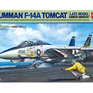 TAMIYA 1/48 Grumman F-14A Tomcat Carrier Launch Set TAM61122 Military Other