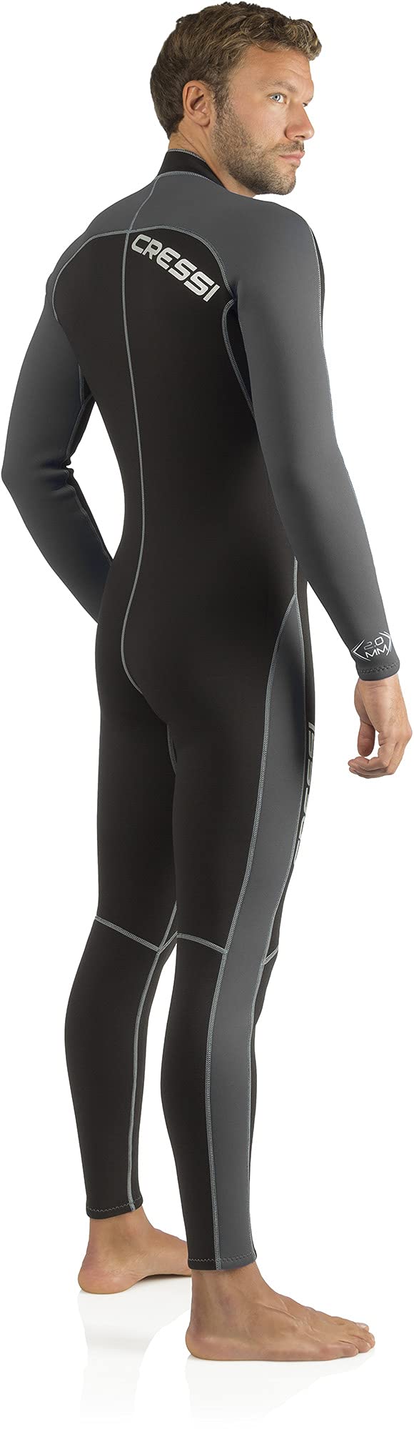 Cressi Lido Long, Black/Grey, 3XL