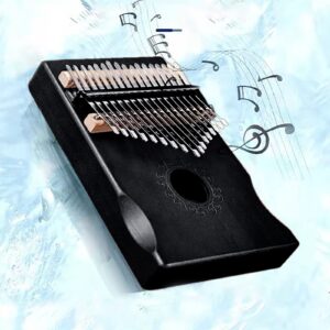 Kalimba Thumb Piano 17 Keys Mbira Finger Piano Portable Musical Instrument for Adults Beginners