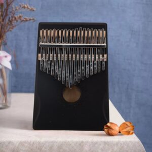 Kalimba Thumb Piano 17 Keys Mbira Finger Piano Portable Musical Instrument for Adults Beginners