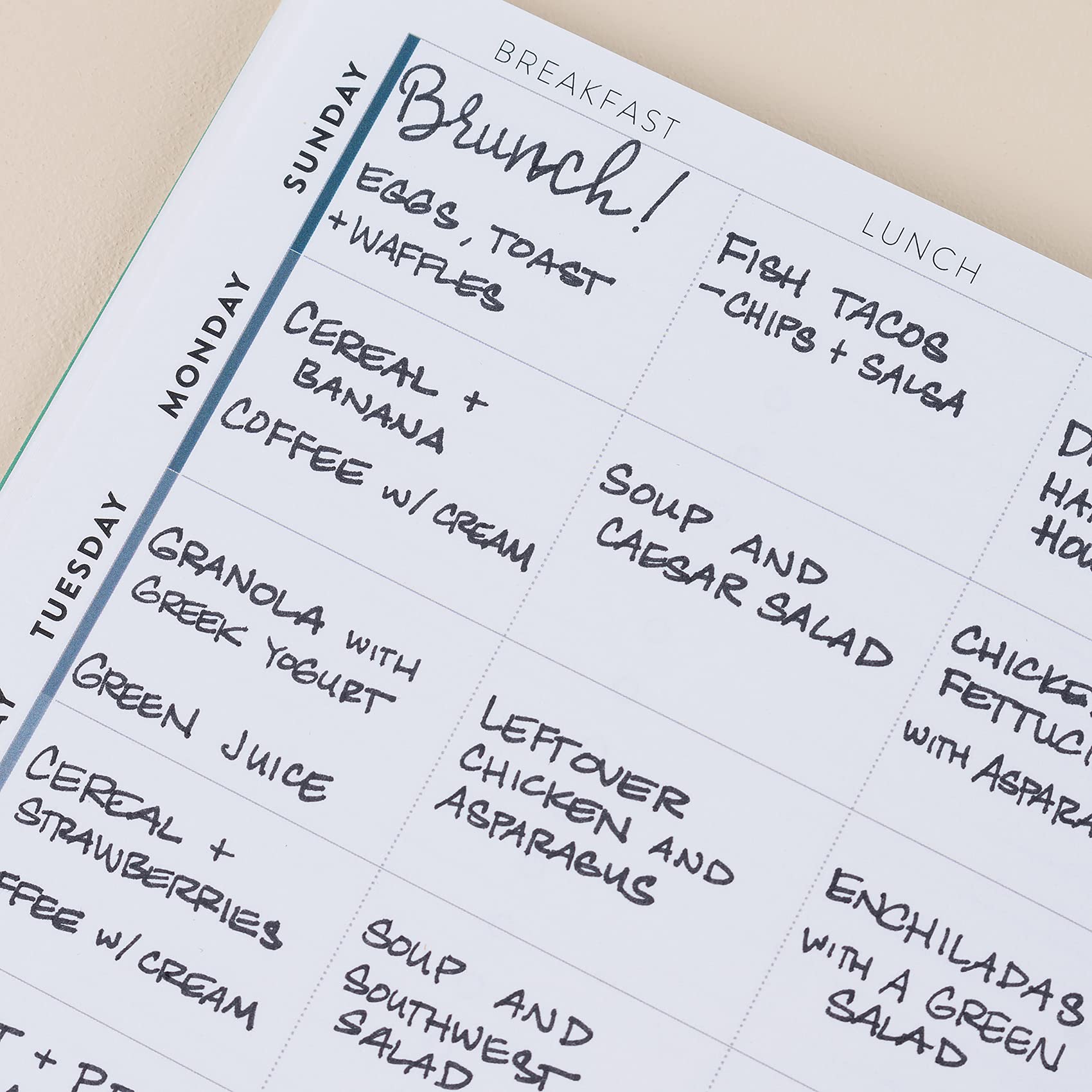 Meal Planner Notebook Petite Planner - Colorblends. Food Journal with Grocery Lists and Recipe Planners. Diet Tracker. Portable Size Petite Planner by Erin Condren.