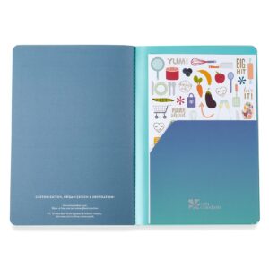 Meal Planner Notebook Petite Planner - Colorblends. Food Journal with Grocery Lists and Recipe Planners. Diet Tracker. Portable Size Petite Planner by Erin Condren.