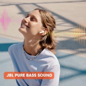 JBL Tune 230NC TWS - True Wireless In-Ear Headphones, Active Noise Cancelling with Smart Ambient, JBL Pure Bass Sound, 4 mics for perfect voice calls, IPX4, 40Hrs of battery life (Black)