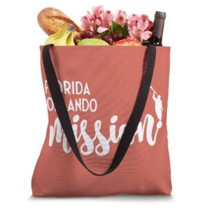 Florida Orlando Mission Tote Bag