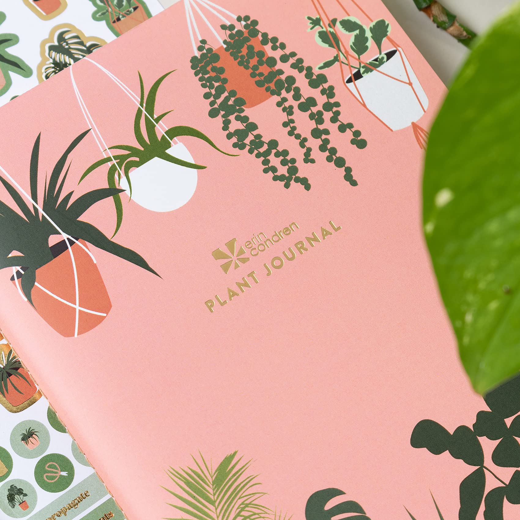 Erin Condren Plant Log Journal Petite Planner. Water and Fertilization Tracker, Propagation Logs, Notes Sections and More. For Indoor and Outdoor Plant Care. Portable Petite Planner