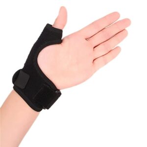 Thumb Finger Splint Adjustable Trigger Finger Hand Immobilization Support Brace for Men Women Kids Carpal Tunnel Supporting Mallet Injury Pain Relief Arthritis Straightening