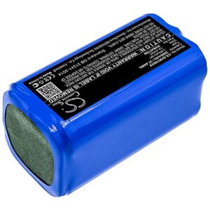 Flujoy 2600mAh/14.4V Replacement Battery for Shark ION Robot 755 ION Robot 720 RV700 RV755 ION Robot 700 RV750 ION Robot 700 RV700 RV720 ION Robot 750 RVBAT700