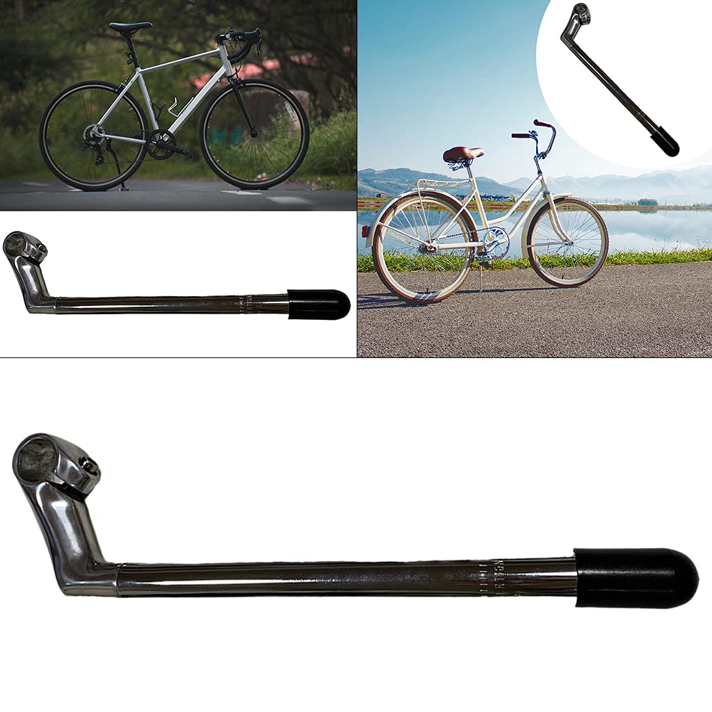 SM SunniMix Lightweight Bicycle Quill Stem Aluminum Alloy Handle Bar 1inch Bike Gooseneck Clamp Stem Riser 25.4mm/22.2mmx300mm Sports Mountain Cycling Parts, Steel 25.4x22.2×300