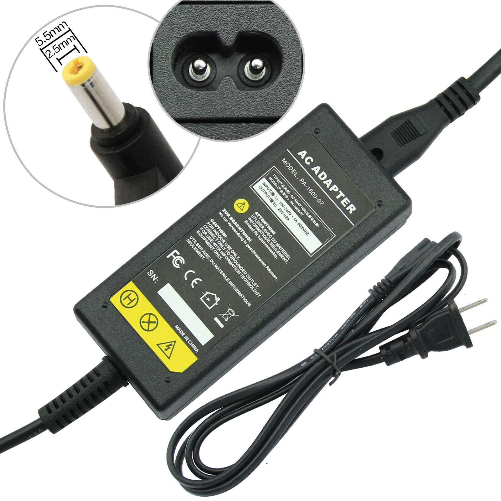 yanw AC Power Adapter for Shark SV780 SV780SP 1053FI N14 1037FI Vacuum Cleaner