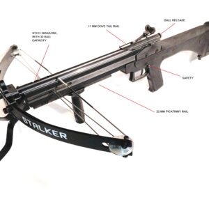 WT-Stalker Repeating Compound Crossbow Shoots Steel Balls and Bolts