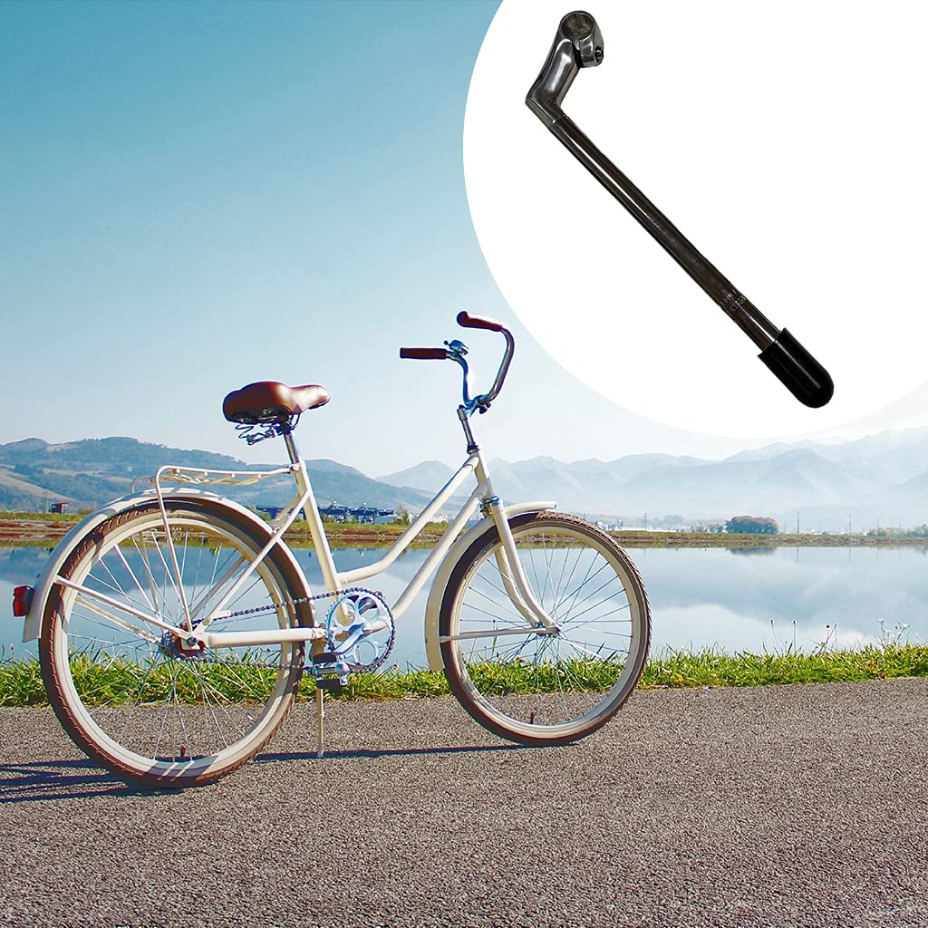 SM SunniMix Lightweight Bicycle Quill Stem Aluminum Alloy Handle Bar 1inch Bike Gooseneck Clamp Stem Riser 25.4mm/22.2mmx300mm Sports Mountain Cycling Parts, Steel 25.4x22.2×300