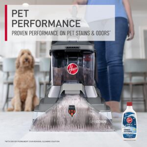 Hoover PowerScrub XL Pet Carpet Cleaner Machine, for Carpet and Upholstery, Deep Cleaning Carpet Shampooer with Multi-Purpose Tools, Powerful Suction, Perfect for Pets, FH68050, Black