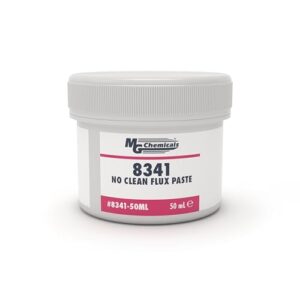 MG Chemicals 8341-50ML No-Clean Soldering Flux Paste, 49.0 g Jar, Pack of 1