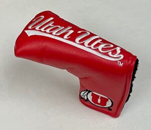 ncaa utah utes golf vintage blade putter cover