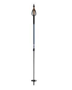 fischer unisex adult bc vario adjustable lightweight durable backcountry cross-country navy/asphalt aluminum ski poles (oz45021)