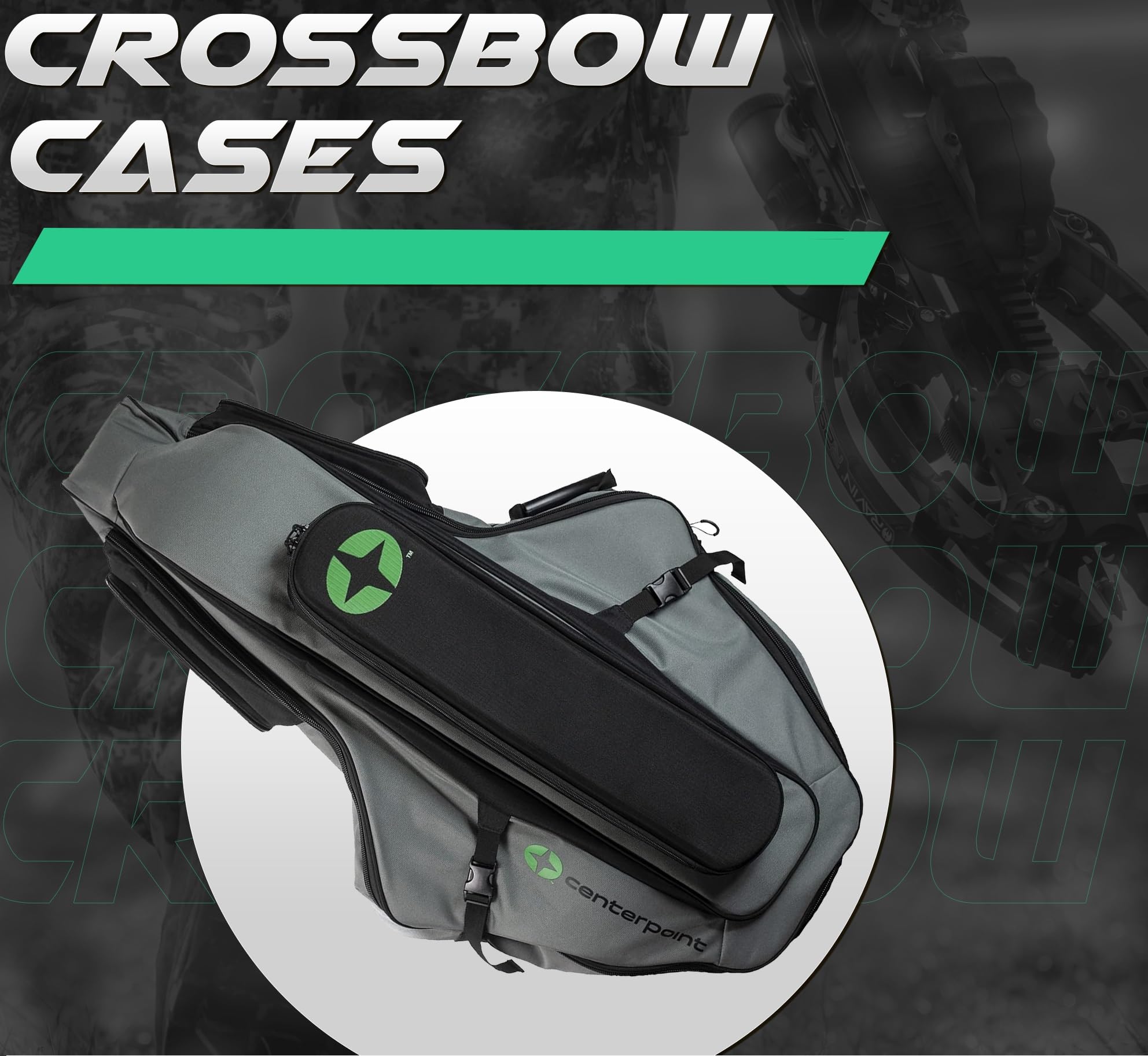 CenterPoint Archery AXCHXBG Hybrid Crossbow Case, One Size, Black