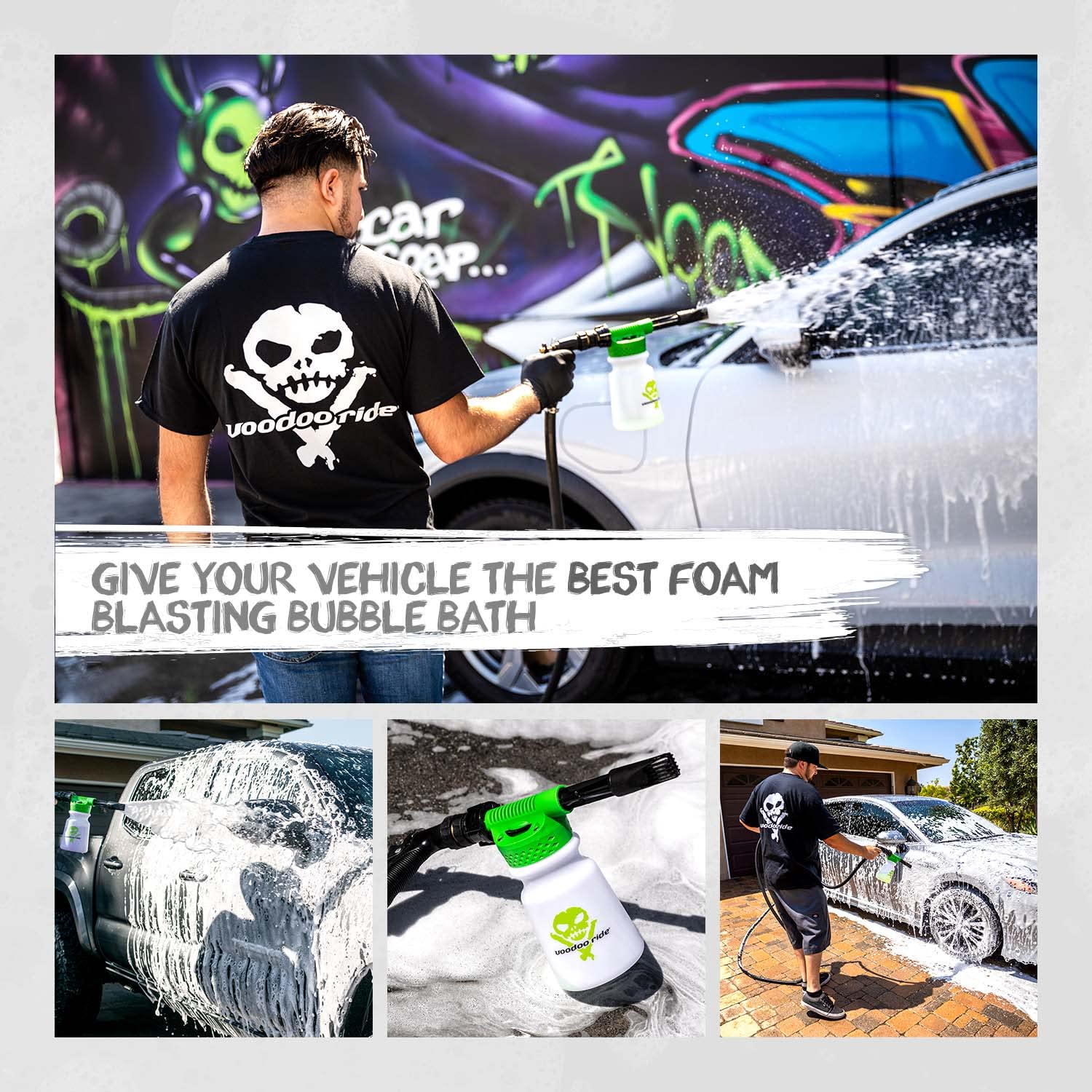 Voodoo Ride ® VR-1026 Water Hose Foam Cannon