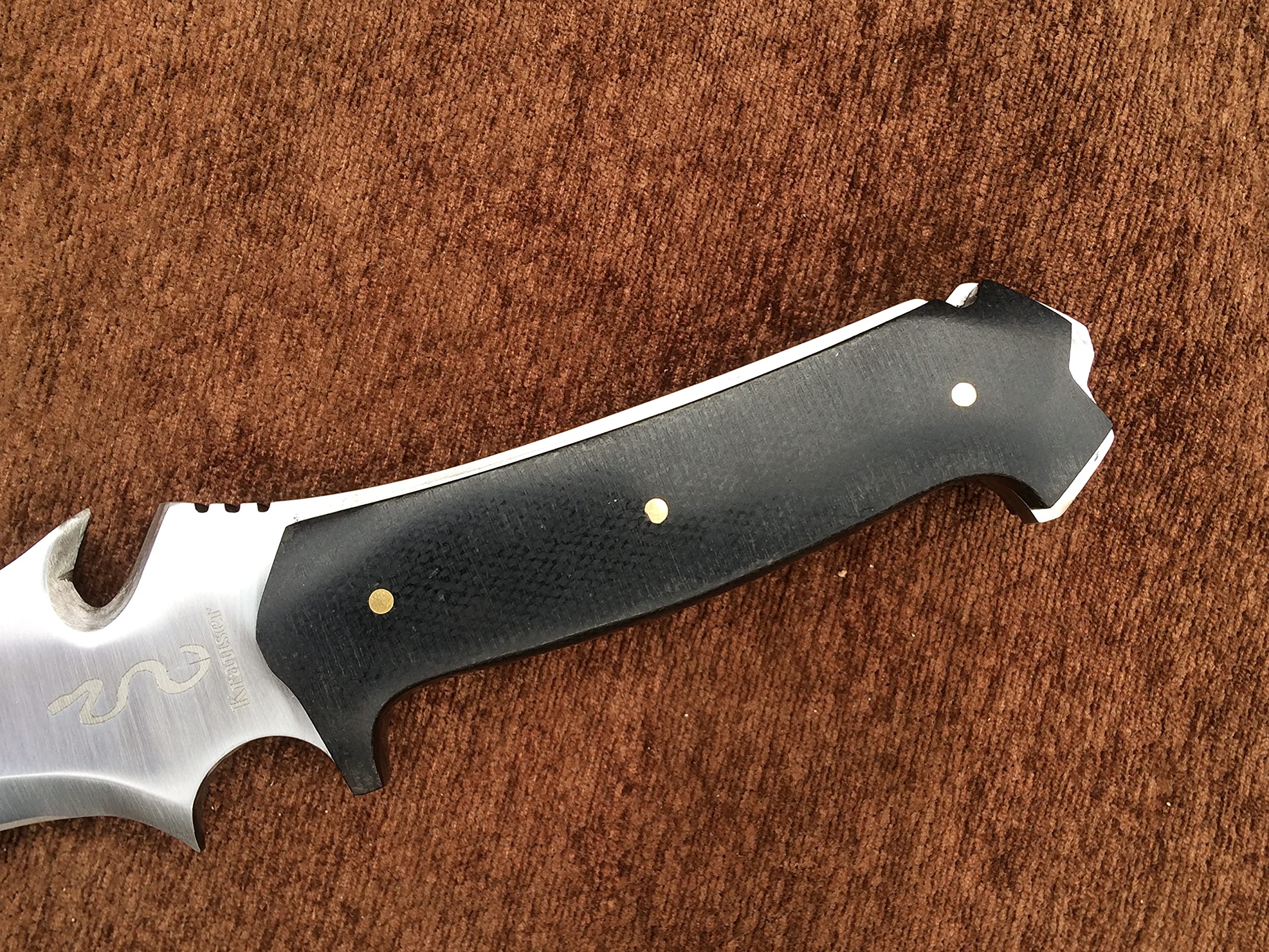 SUFI Custom Handmade 5160 Spring Steel RE4 Krauser Knife, Hunting knife, Gaming Knife