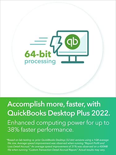 QuickBooks Desktop Premier Plus 2022 Accounting Software for Small Business 1-Year Subscription - 3 User [PC Download]