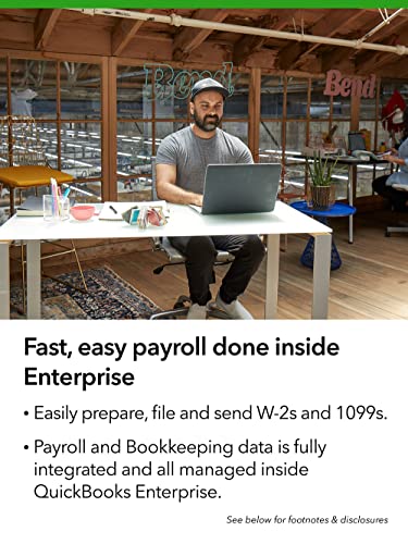 QuickBooks Desktop Enterprise Platinum 2022 Accounting Software for Business - 2 User [PC Download]