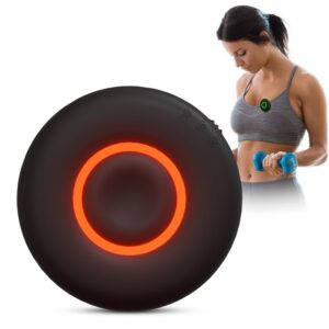 time me timer - the rest time fitness timer - countdown gym timer and stopwatch to help track rest time while working out - easy to use vibrating timer - small compact design with rechargeable battery