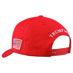 Donald Trump Red Save America Hat | Trump 2024 MAGA Style USA Trucker Hat for Republicans and President Supporters | Great for Trump Rally