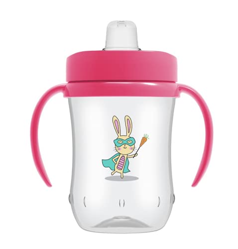 Dr Brown’s Soft spout Toddler Cup Pink, 9 oz