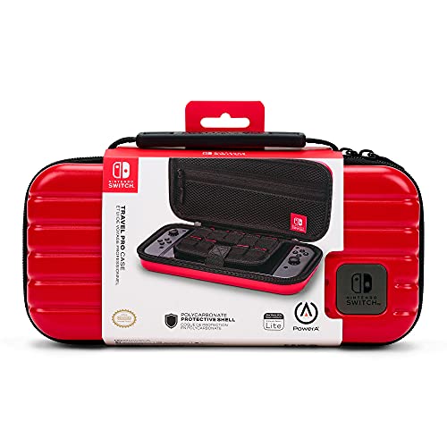 PowerA Travel Pro Case for Nintendo Switch - OLED Model, Nintendo Switch, Nintendo Switch Lite - Red