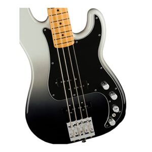 Fender Player Plus Precision Bass, Silver Smoke, Maple Fingerboard