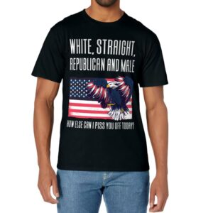 White Straight Republican Male T-Shirt