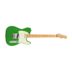 Fender Player Plus Telecaster Electric Guitar, with 2-Year Warranty, Cosmic Jade, Maple Fingerboard