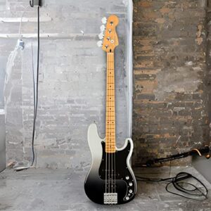 Fender Player Plus Precision Bass, Silver Smoke, Maple Fingerboard