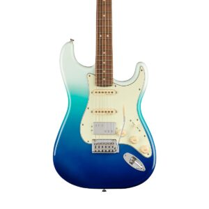 Fender Player Plus Stratocaster Electric Guitar, Belair Blue, Pau Ferro Fingerboard