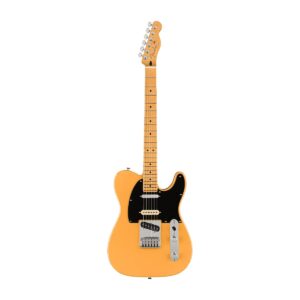 Fender Player Plus Nashville Telecaster Electric Guitar, with 2-Year Warranty, Butterscotch Blonde, Maple Fingerboard