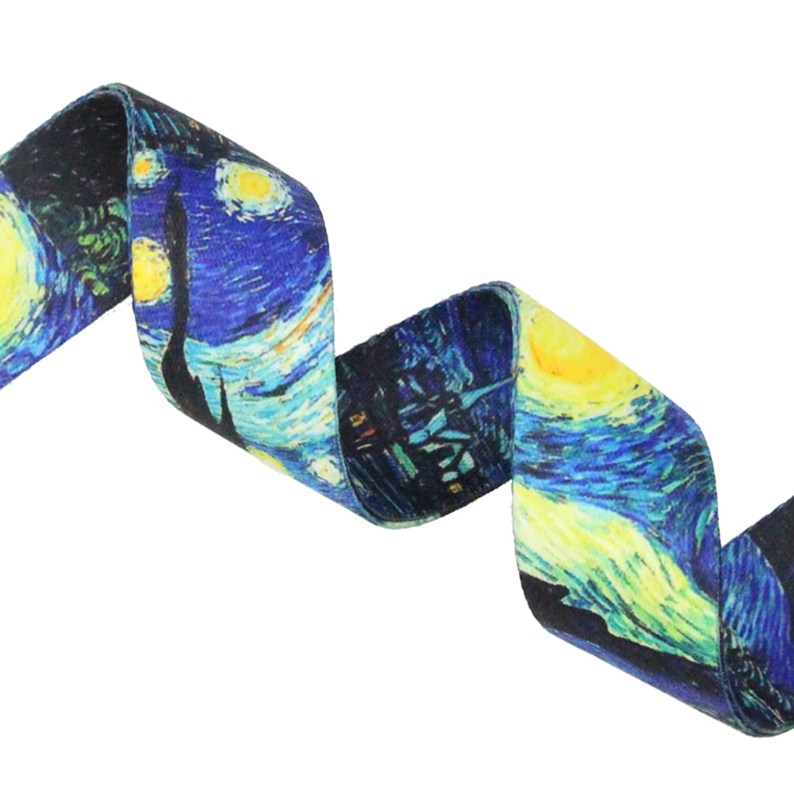 NeuSchwan Van Gogh Starry Night Guitar Strap, Includes 2 Silicone Strap Locks & Strap Button. Adjustable Guitar Straps for Electric/Acoustic Guitar/Bass