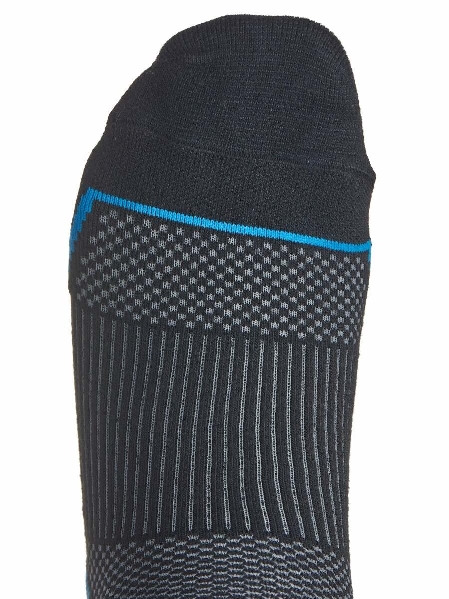 Bauer Hockey Performance Skate Sock ('21), Tall (Small), Black , 1059308